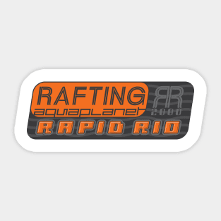 Rapid Rio Rafting Sticker